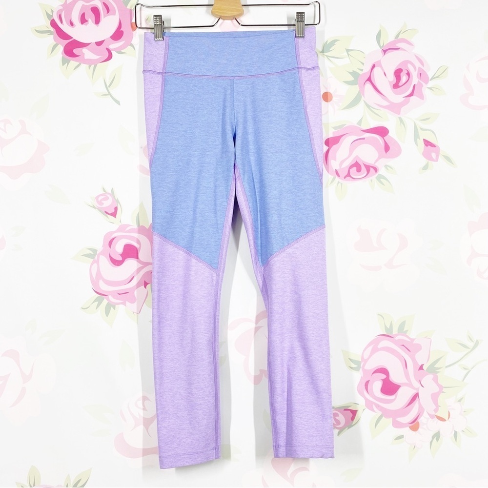 Outdoor Voices Periwinkle Lilac Combo Leggings S